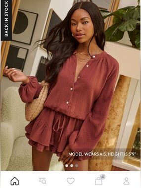 Vici Goldie Skirt Overlay Romper